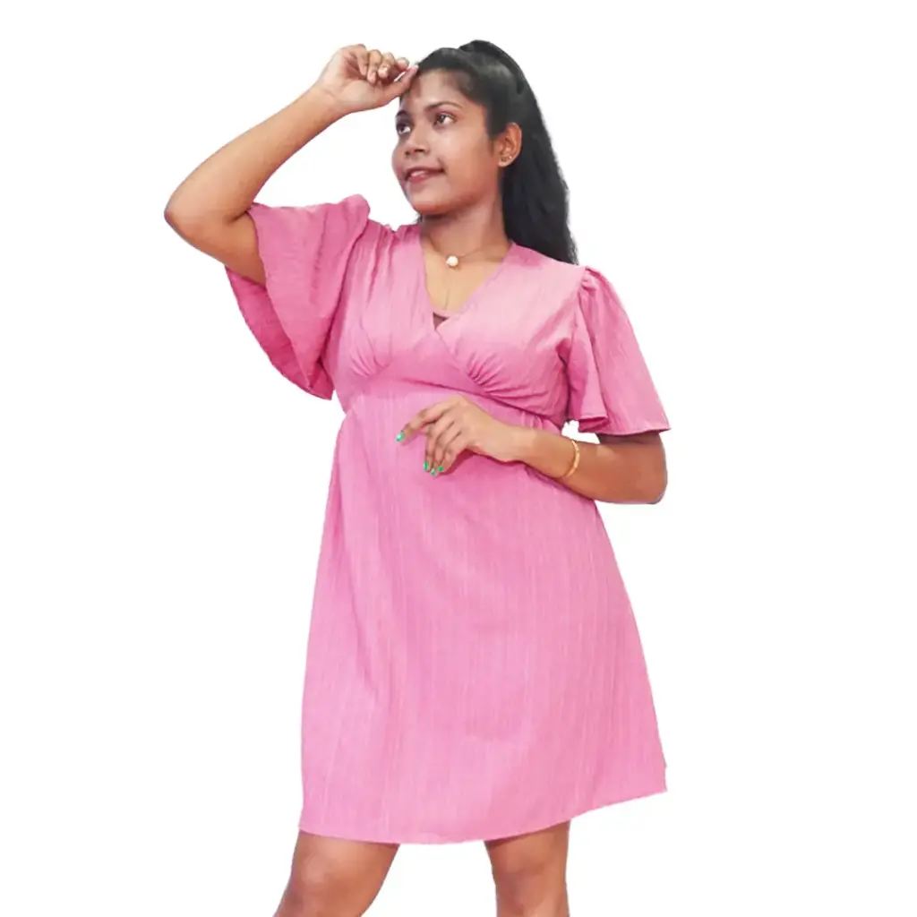 Ladies Short Plain Frock 