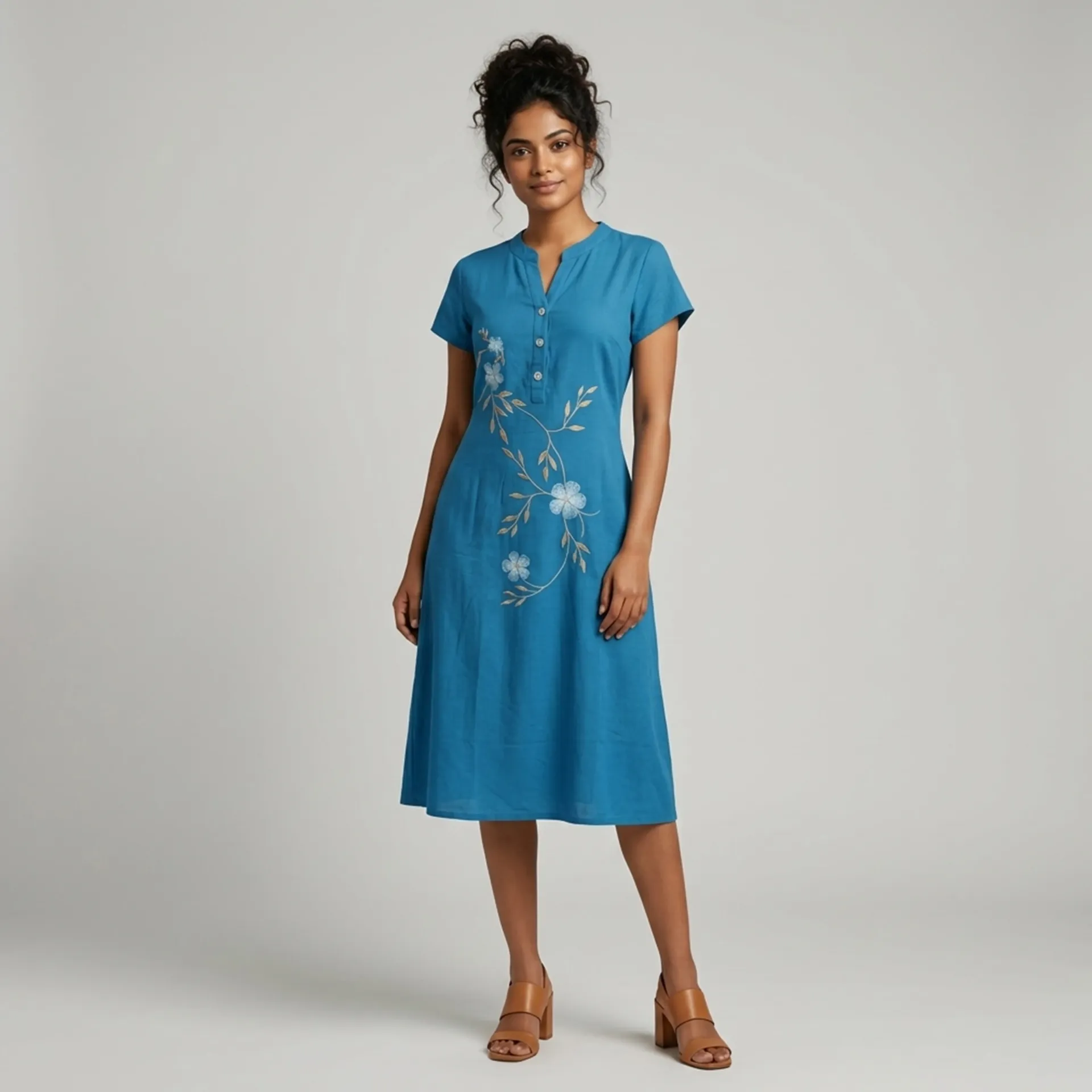 Ladies Linen Frock