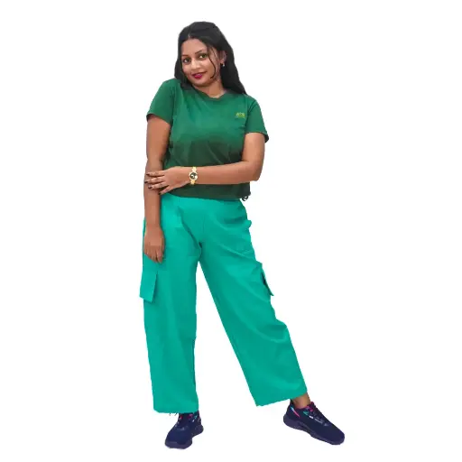 Ladies  Linen  Pants ( With Pocket )