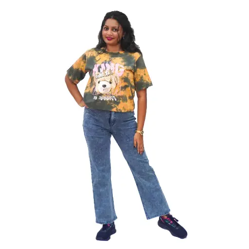 Ladies Mam Jeans Denim Trousers