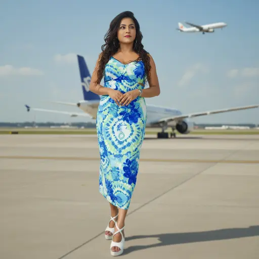 Ladies Floral Long Frock