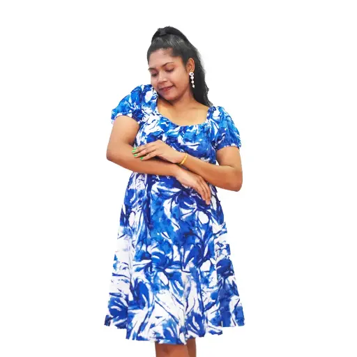 Ladies Short Printed Frock 